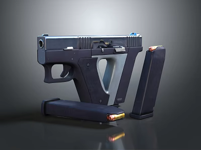 Modern Gun Sci Fi Pistol Pistol Game Pistol Sci Fi Guns 3d model Modern Gun Sci Fi Pistol Pistol Game Pistol Sci Fi Guns 3d model