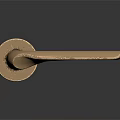 Brass Door Handle With Modern Sleek Design And Polished Finish For Home