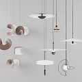 Modern Chandelier Simple Chandelier 3d model