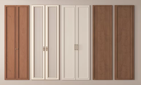 Modern Door Panel Wall Panel Cabinet Door 3d model
