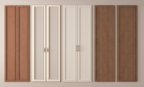 Modern Door Panel Wall Panel Cabinet Door 3d model