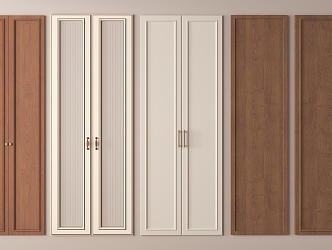 Modern Door Panel Wall Panel Cabinet Door 3d model