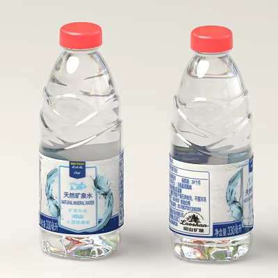 Water Drinking Water Mineral Water 3d model