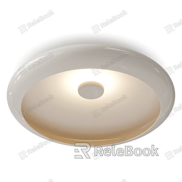 Round Ceiling Lamp Set model