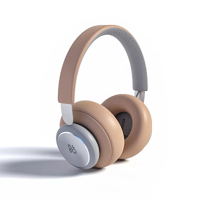 Modern headphones 3d model