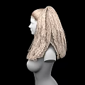 Modern Hairstyle 3d model