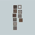 Traditional Decorative Room Dividers With Intricate Geometric Laser Cut Patterns For Home Decor