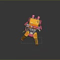 Modern Robot Mech Warrior Mech Soldier Machine Battlearm Mechanical Battlearm 3d model