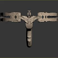 Crossbow Mechanical Crossbow Shift Bow and Arrow Shoot Far Equipment Weapons High-tech Crossbow 3d model