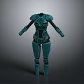 Green Full Body Protective Armor Safety Gear For Daily Use With Durable Design
