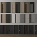 Modern Hinged Doors Collection With Various Colors And Stylish Designs For Home