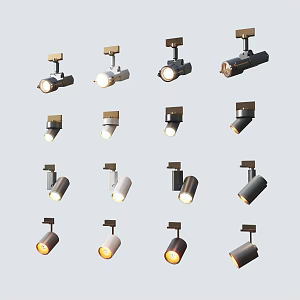 Modern Downlight Spotlight 3d model