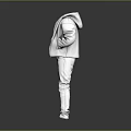 Gray Casual Hoodie And Sweatpants Set For Fashionable Comfortable Daily Wear