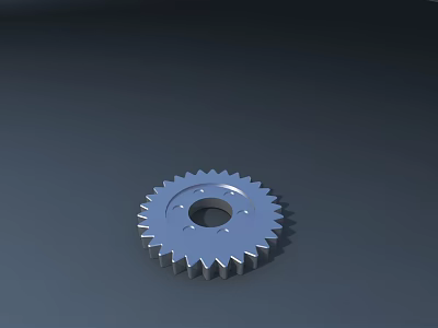 High Quality Metal Gear For Hardware Tools Applications And Industrial Use 3d model