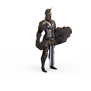 South Korea online games game characters 3d model