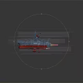 Modern Fighter Sci-fi Fighter 3d model