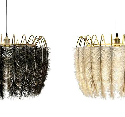 Modern Exhibition Metal Feather Lamp Feather Chandelier 3d model Modern Exhibition Metal Feather Lamp Feather Chandelier 3d model