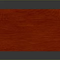 Classic Red Desk With Single Drawer And Carved Wooden Legs Design