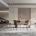 Modern Restaurant 3d model