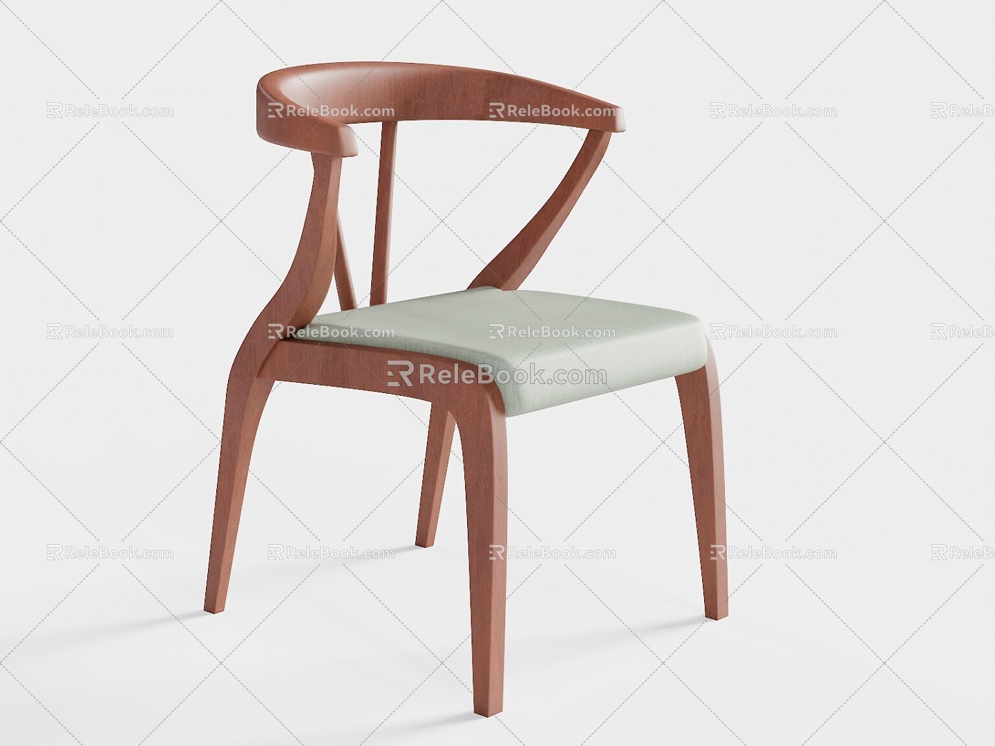 Cadeira desk and chair 3d model