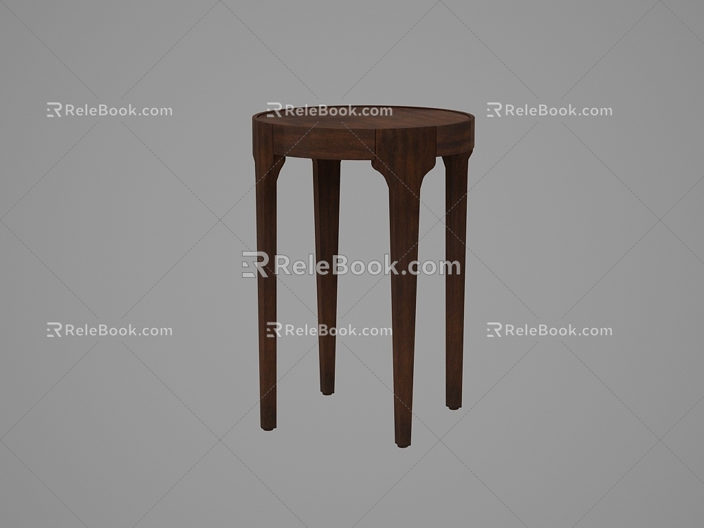 American-style small flower stand 3d model