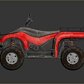 Motorcycle Two-wheeled Motorcycle Beach Motorcycle Off-road Motorcycle Road Race Motorcycle Motor Vehicle 3d model