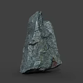 Natural Rough Rock Formation With Textured Surface Irregular Shape And Earthy Tones