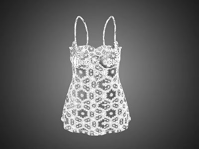 Skirt Sling Skirt Flower Skirt 3d model Skirt Sling Skirt Flower Skirt 3d model