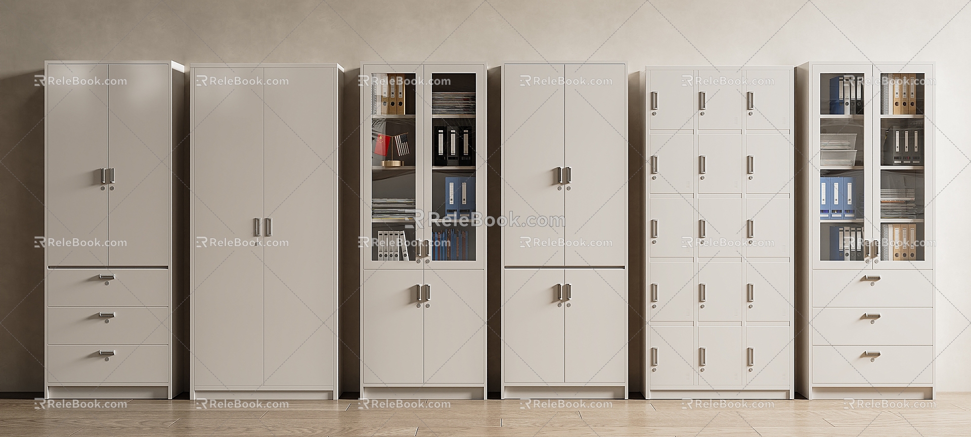 Office File Cabinet File Cabinet File Cabinet Wardrobe Security Cabinet Tin Cabinet Bookcase 3d model