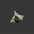 Detailed Anatomical Human Spine Vertebrae Medical Device for Educational Training