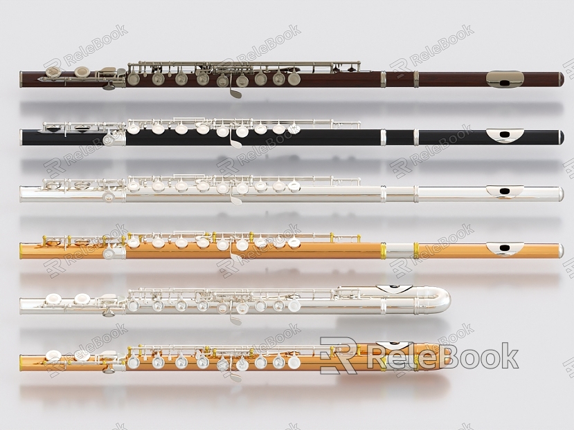 Flute Piccolo Flute Instrument model