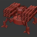 Modern Robot Warrior Robocop 3d model