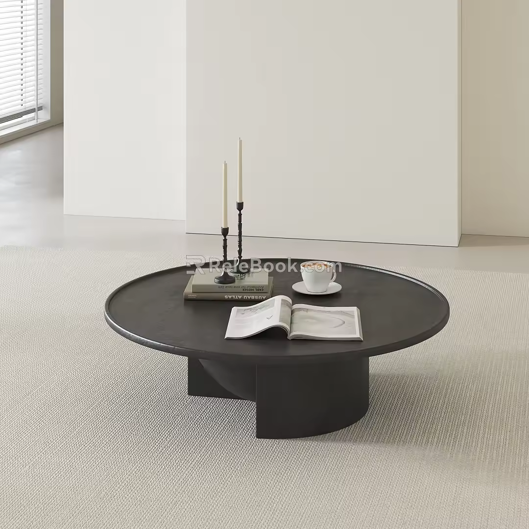 Modern Simple Coffee Table 3d model