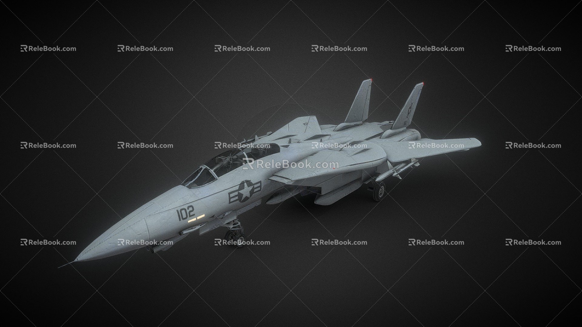 F14 Tomcat Fighter 3d model