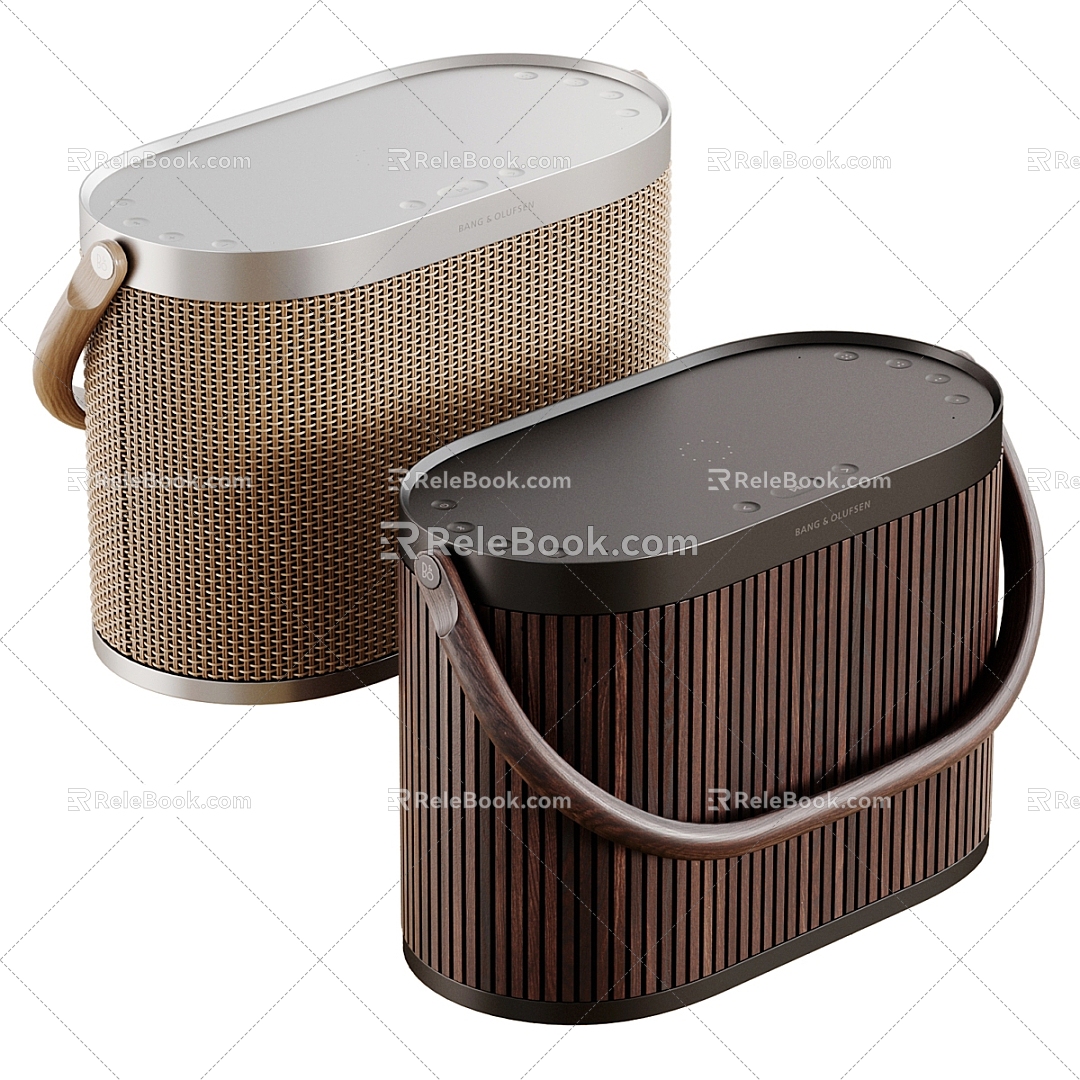 Modern Audio Portable Speaker Audio 3d model