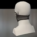 Mask Fashion Mask Fashion Mask Gangster Mask Shrewd Bandit Mask Headgear Balaclava Hat Low Face Low Number Low Model Simple Model Game Realistic 3d model