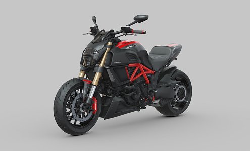 Ducati Devil Motorcycle 3d model