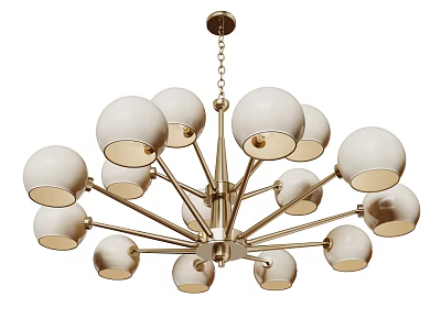 Modern Chandelier Art Chandelier Spherical Chandelier 3d model