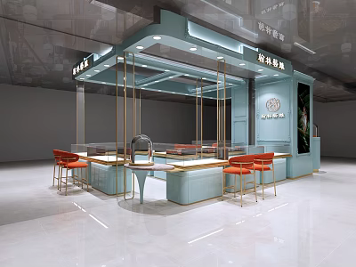 Jane Ou Jewelry Store 3d model