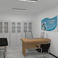Modern Hospital Outpatient Reception With Modern Interior In Community Health Center