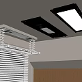 Modern intelligent electric drying rack 3d model
