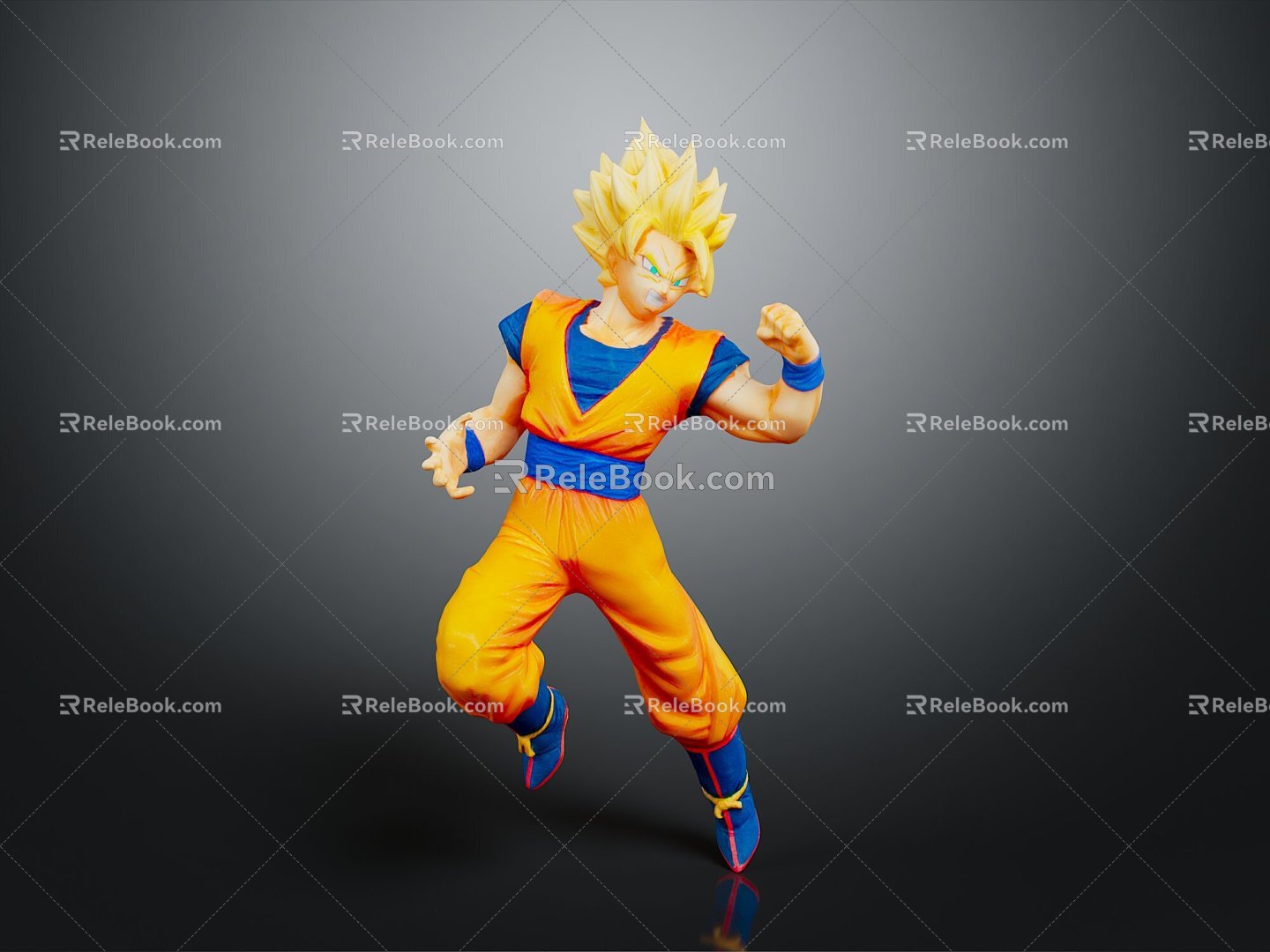 Monkey King Monkey King Dragon Ball Goku Dragon Ball Figure Game Figure Game Role Realistic Figure 3d model