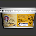 High Quality Salted Butter in Plastic Container with White Lid and Label