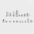 Assorted Hardware Tools Including Metal Screws and Bolts for Various Applications 3d model