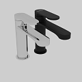 Modern Chrome Bathroom Faucet With Single Handle Sleek Design And Polished Surface