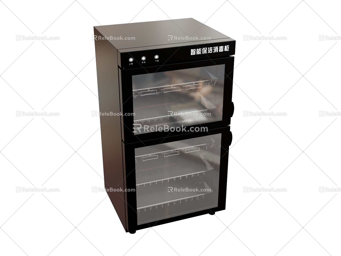 Disinfection cabinet Refrigerator cabinet 3d model