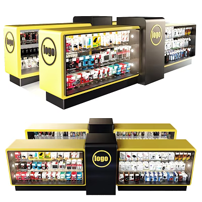 Modern Container Store Container 3d model