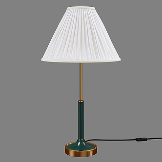 Nordic Simple Light Luxury Table Lamp 3d model