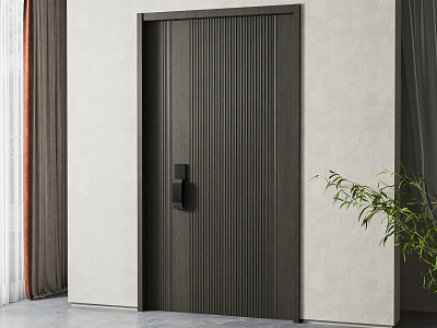 Modern security door entry door model