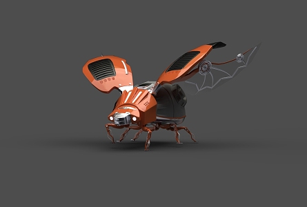 Mechanical Ladybug 3d model